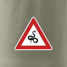 Dopravná značka - Pozor had