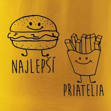 Najlepší priatelia - Hamburger a hranolčeky Najlepší priatelia - Hamburger a hranolčeky