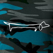 Jazvečík - kreslený