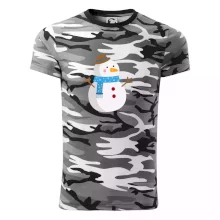 Snehuliak so šálom Snehuliak so šálom