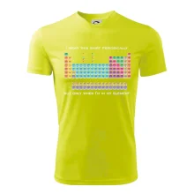 I wear this shirt periodically but only when I'm in my element I wear this shirt periodically but only when I'm in my element