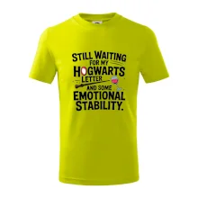 Still waiting for my Hogwarts letter and some emotional stability