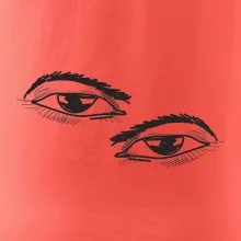 Párový motív - oko prižmúrené