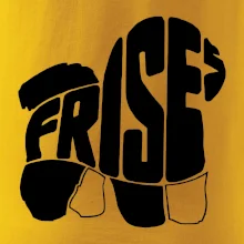 Bišónik - Fries nápis v tele