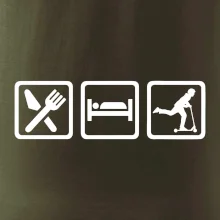 Eat sleep kolobeh - kolobežka