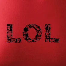 LOL nápis LOL nápis