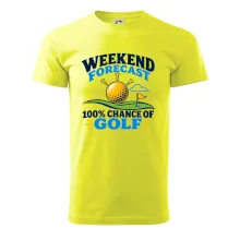 Weekend forecast golfové počasí