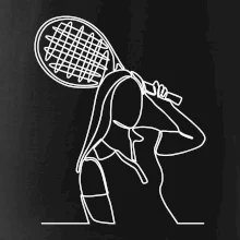 Tenistka jedným ťahom