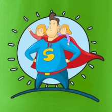 Ocko superman - dievča a dievča