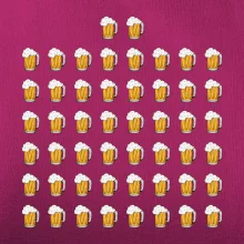 Narodeniny - 50x pivo