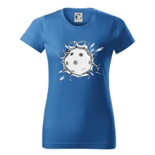 Florbal lopta v triku Florbal lopta v triku