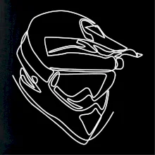 Helma, prilba jedným ťahom