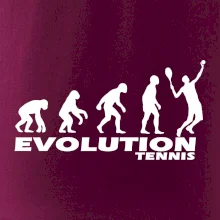 Evolúcia tenis chlapec