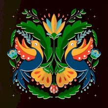 Folklór - dve holubica