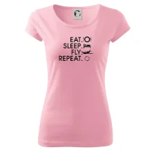 Eat sleep fly repeat Eat sleep fly repeat