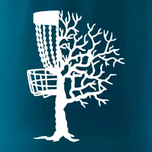 Disc golf pozor strom