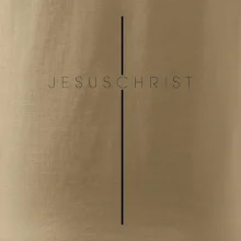 JesusChrist nápis v kríži JesusChrist nápis v kríži