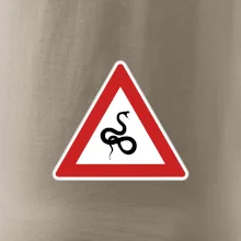 Dopravná značka - Pozor had