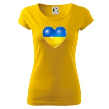 Ukrajina srdce vlajka Ukrajina srdce vlajka