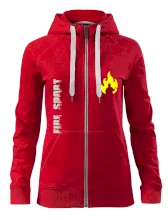 Hasiči - Váš názov - FLUO + Reflexná potlač