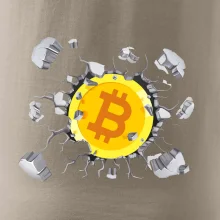 Bitcoin v tričku Bitcoin v tričku