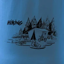 Hiking - obrázok kreslený