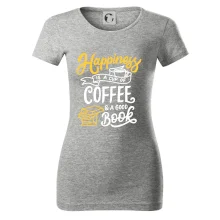 Happiness is a Cup of Coffee and a Good Book