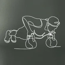 Kitebell posilňovanie jedným ťahom Kitebell posilňovanie jedným ťahom