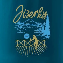 Jizerky - modrý les chill