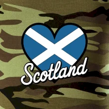 Scotland Srdce s vlajkou