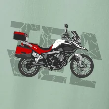 Cestovná enduro červená