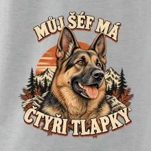 Můj šéf má čtyři tlapky - německý ovčák