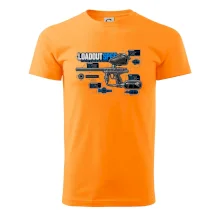 Technický výkres výstroja pre paintball