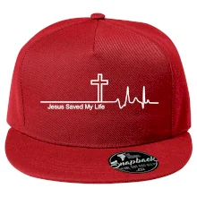 Jesus Saved My Life kríž ekg Jesus Saved My Life kríž ekg