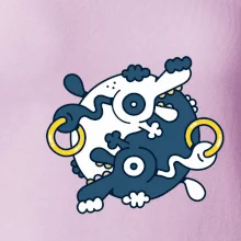 Yin & Yang abstraktné psy