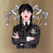 Sekery - holka v čiernom (Pecka design)