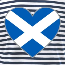 Škótske srdce na prsník