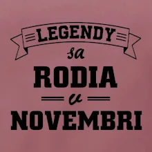 Legendy sa rodia v novembri