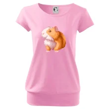 Morča - kreslené, bielo oranžové