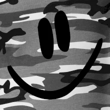 Emoji bez obrysu - usmev