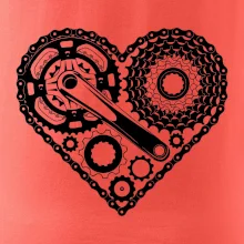 Srdce plné cyklo dielov