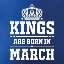 Kings are born in March