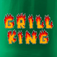 Grill King ohnivý nápis