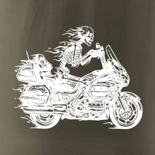 Cestovní motorka kostra