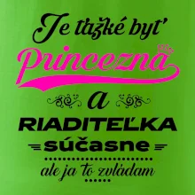 Je ťažké byť princezná riaditeľka Je ťažké byť princezná riaditeľka