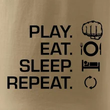 MMA eat sleep repeat