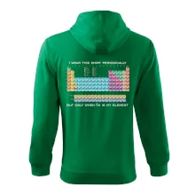 I wear this shirt periodically but only when I'm in my element I wear this shirt periodically but only when I'm in my element