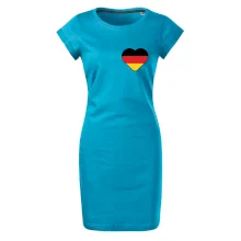 Germany love prso - Nemecká vlajka