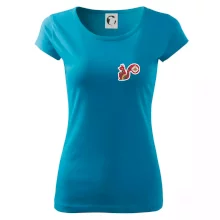 Folklór na prsníku veverička