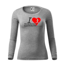 I love running dievča